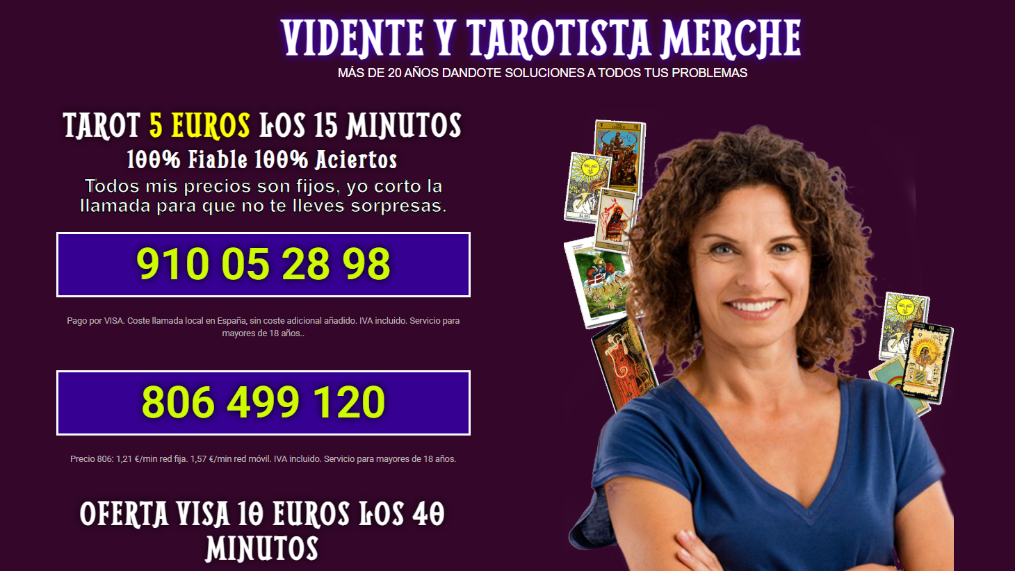 Tarot Barato de Merche | Consulta Económica