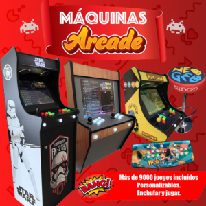 MERCAPIXELS, máquinas arcade y recreativas en Valencia